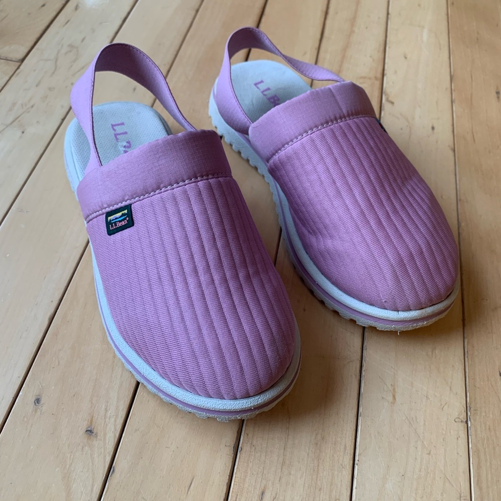 Kids L.L. Bean Pink Slip-On Shoes